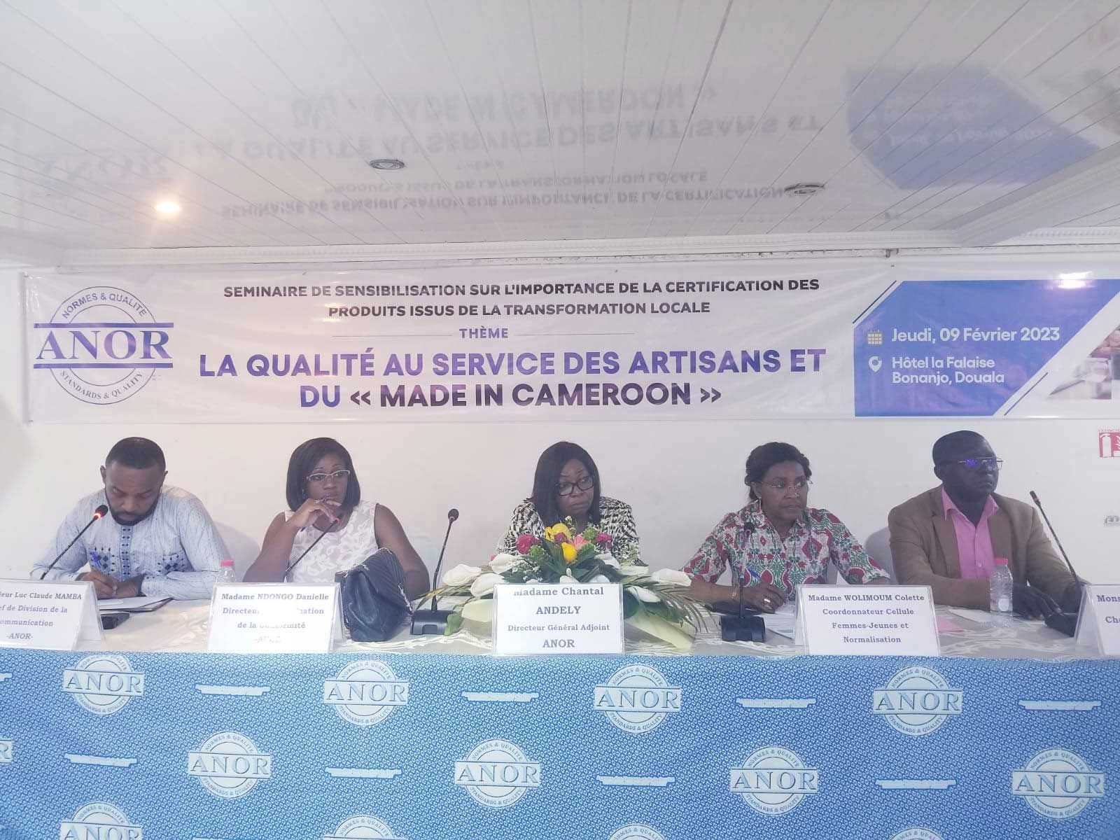 Sensibilisation des artisans de la Région du Littoral sur l’importance de la certification des produits issus de la transformation locale